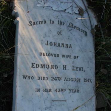 LEVI Johanna -1917