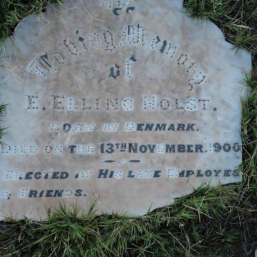 HOLST E. Elling -1900