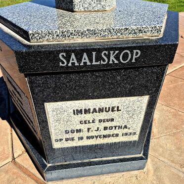 6. Gedenksteen Saalskop