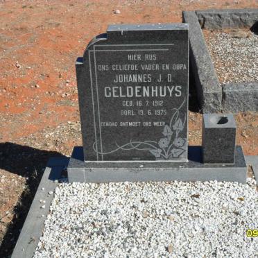 GELDENHUYS Johannes J.D. 1912-1975
