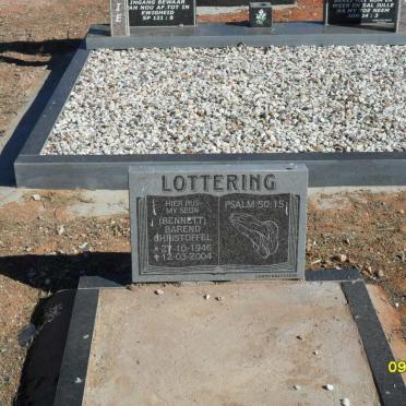 LOTTERING Barend Christoffel 1946-2004