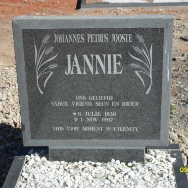 JOOSTE Johannes Petrus 1936-1997