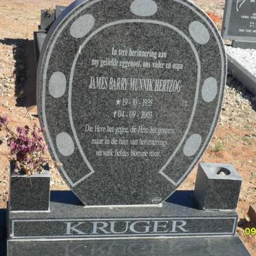 KRUGER James Barry Munnik Hertzog 1935-2003