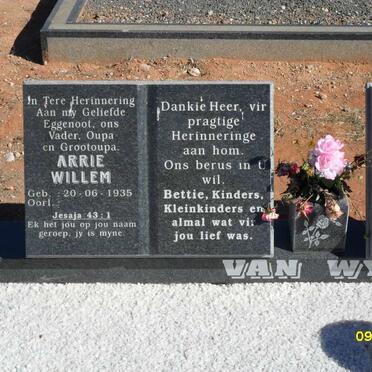 WYK Arrie Willem, van 1935- 