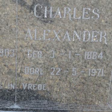 BURNISS Charles Alexander 1884-1971 &amp; Martha Jacoba SENEKAL 1903- 