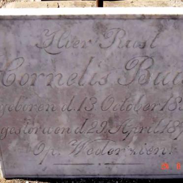 BUIS Cornelis 1850-1876