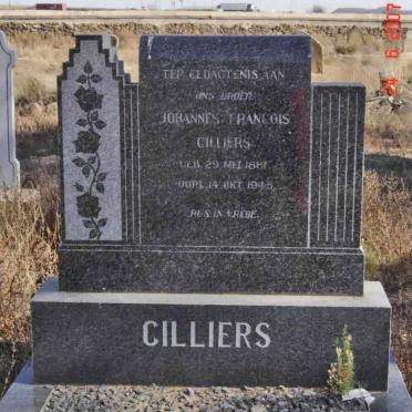 CILLIERS Johannes Francois 1881-1945