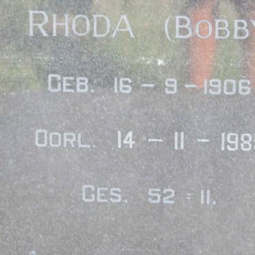 KEUN Rhoda 1906-1985