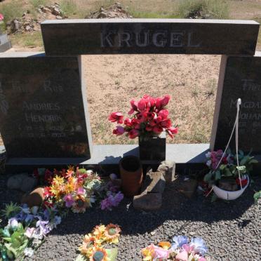 KRÜGEL Andries Hendrik 1926-1993 &amp; Magdalena Johanna BASSON 1928-