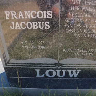 LOUW Francois Jacobus 1972-2004