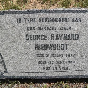 NIEUWOUDT George Raynard 1877-1949