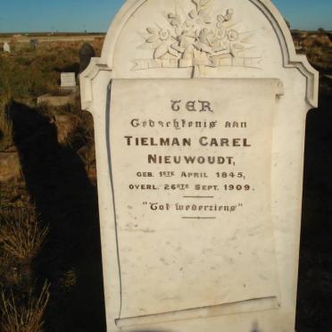 NIEUWOUDT Tielman Carel 1845-1909 &amp; Maria Francina 1851-1939 :: NIEUWOUDT Maria Francina 1851-1939