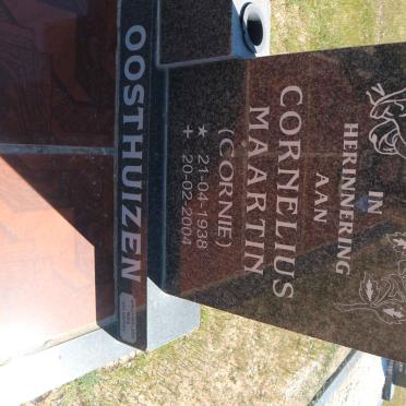 OOSTHUIZEN Cornelius Maartin 1938-2004