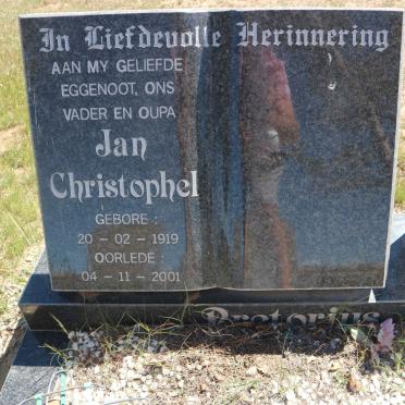 PRETORIUS Jan Christophel 1919-2001