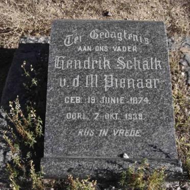 PIENAAR Hendrik Schalk v.d.M. 1874-1939
