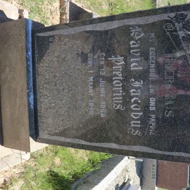 PRETORIUS David Jacobus 1908-1948