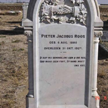 ROOS Pieter Jacobus 1880-1923