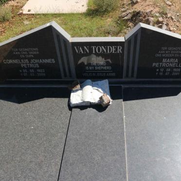 TONDER Cornelius Johannes Petrus, van 1922-2008 &amp; Maria Petronella 1928-2001