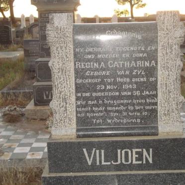 VILJOEN Regina Catharina nee VAN ZÿL -1943