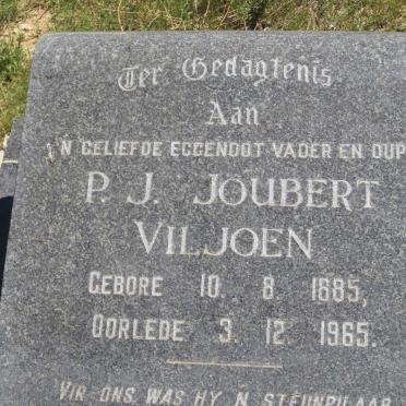 VILJOEN P.J. Joubert 1885-1965