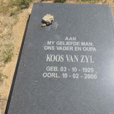 ZYL Koos, van 1929-2000 &amp; Coba GREEFF 1931-