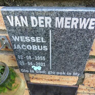 MERWE Wessel Jacobus, van der 1955-2021