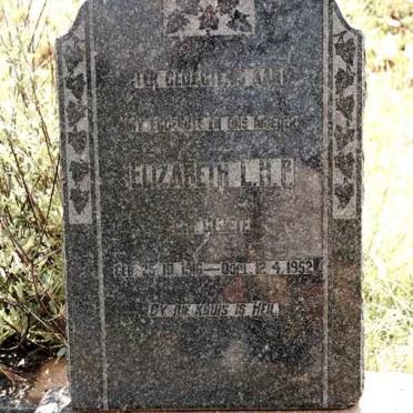 KUHN Elizabeth L.H.P. neé CLOETE 1916-1952