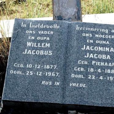 ? Willem Jacobus 1877-1967 &amp; Jacomina Jacoba PIENAAR 1886-1974