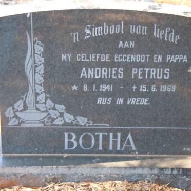 BOTHA Andries Petrus 1941-1969