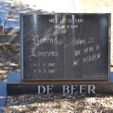 BEER Barend Lourens, de 1907-1986