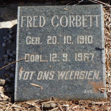 CORBETT Fred 1910-1967