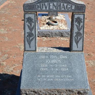 DUVENHAGE Kobus 1946-1954
