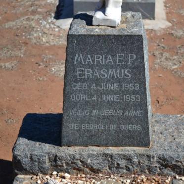 ERASMUS Maria E.P. 1953-1953
