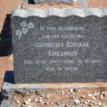 ERASMUS Corneluis Adriaan 1947-1957