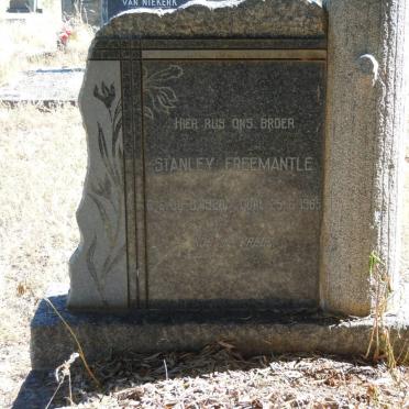 FREEMANTLE Stanley 1928-1965