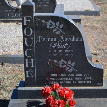 FOUCHE Petrus Abraham 1969-1988