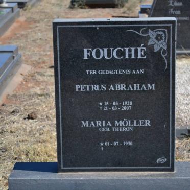 FOUCHE Petrus Abraham 1928-2007 &amp; Maria Moller THERON 1930-