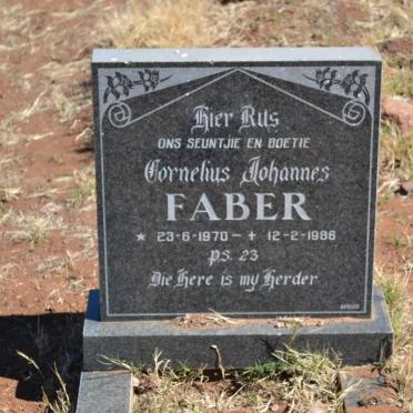FABER Cornelius Johannes 1970-1986