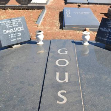 GOUS Stephanus Petrus 1903-2000 &amp; Margaretha Susanna 1902-2005