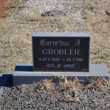 GROBLER Cornelius J. 1930-1992