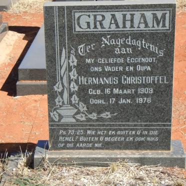 GRAHAM Hermanus Christoffel 1909-1978