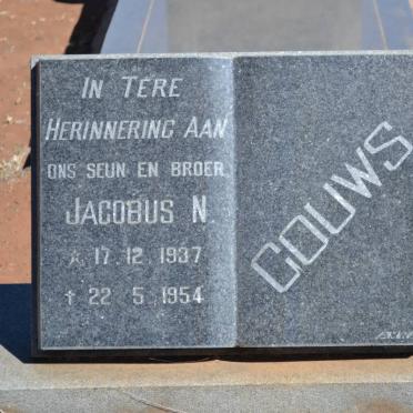GOUWS Jacobus N. 1937-1954