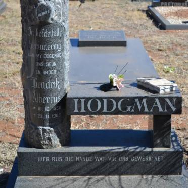 HODGMAN Hendrik Albertus 1958-1986