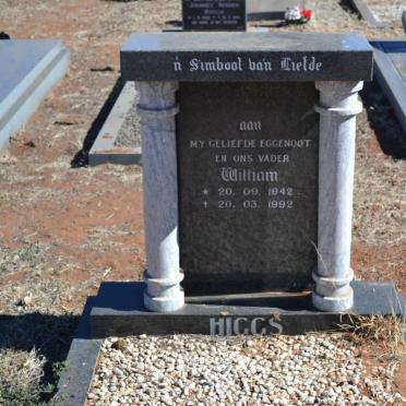 HIGGS William 1942-1992