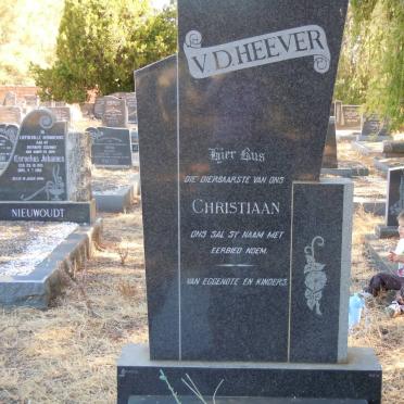 HEEVER Christiaan, v.d.