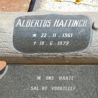 HATTINGH Albertus 1961-1979