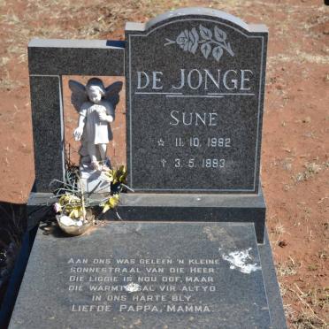 JONGE Sune, de 1992-1993
