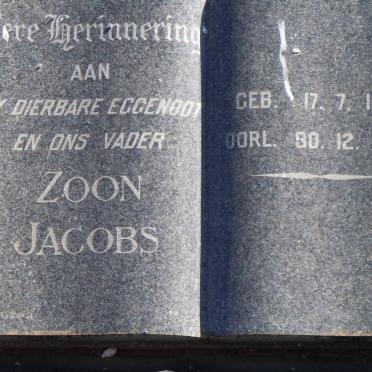 JACOBS Zoon 1910-1967