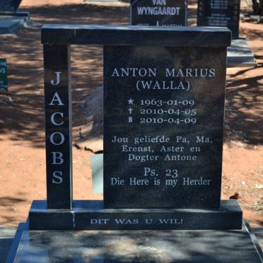 JACOBS Anton Marius 1963-2010