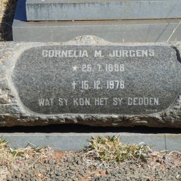 JURGENS Cornelia M. 1898-1976